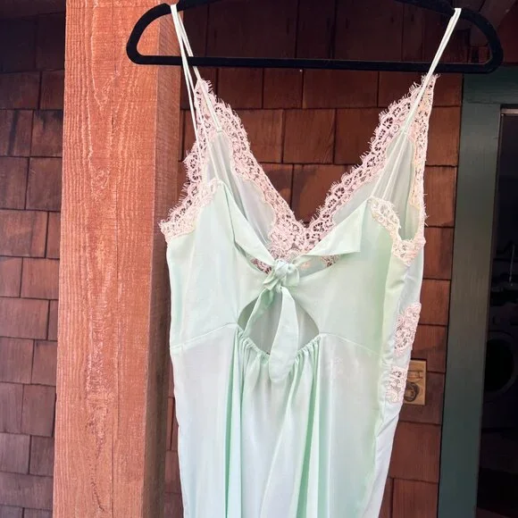 NWT DOEN Venus Dress in Creme De Menthe Size Small - Picture 8 of 13